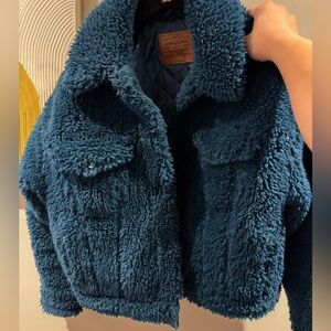 Levi’s Baby Sherpa Crop Jacket